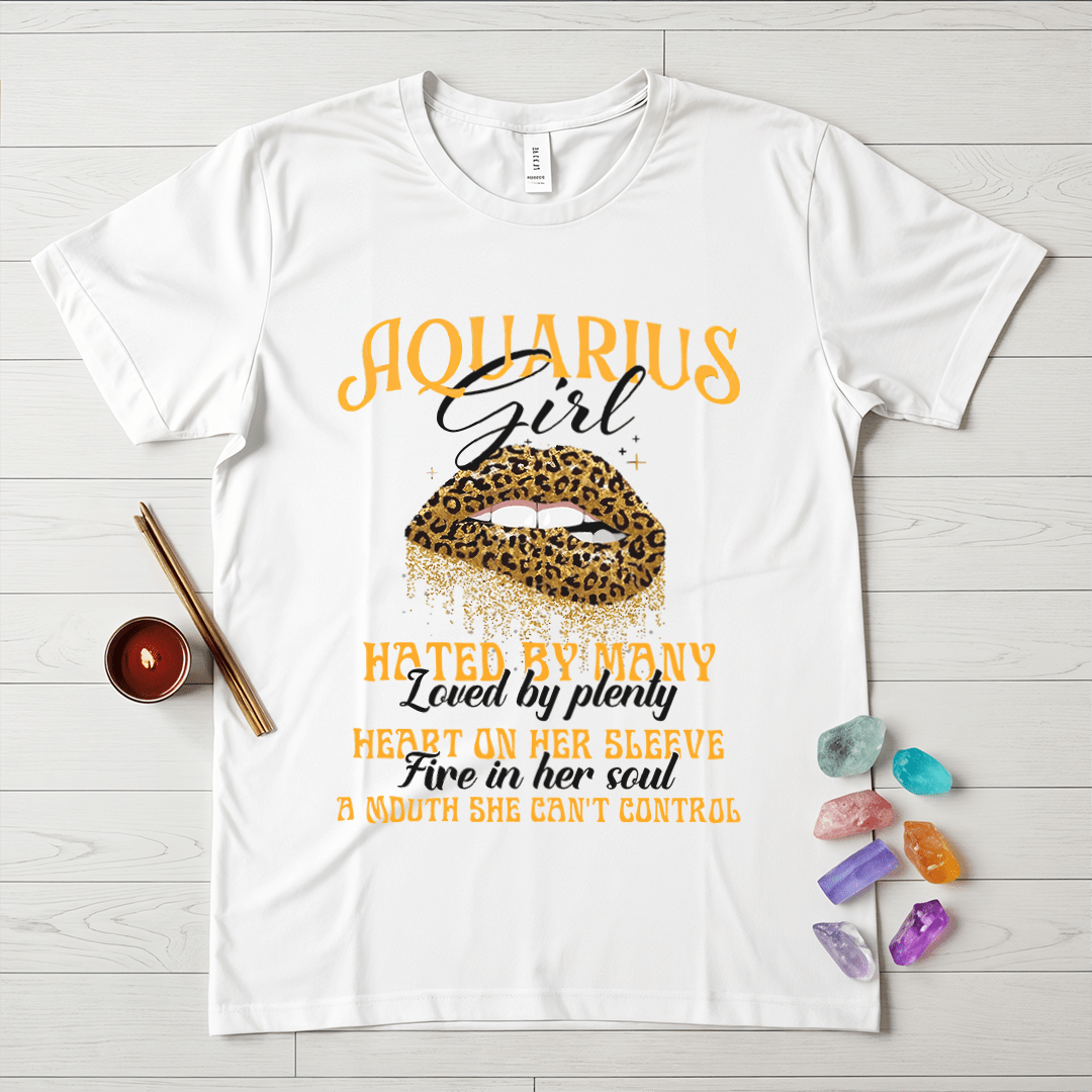 Aquarius Girls Gold Accents T-Shirt