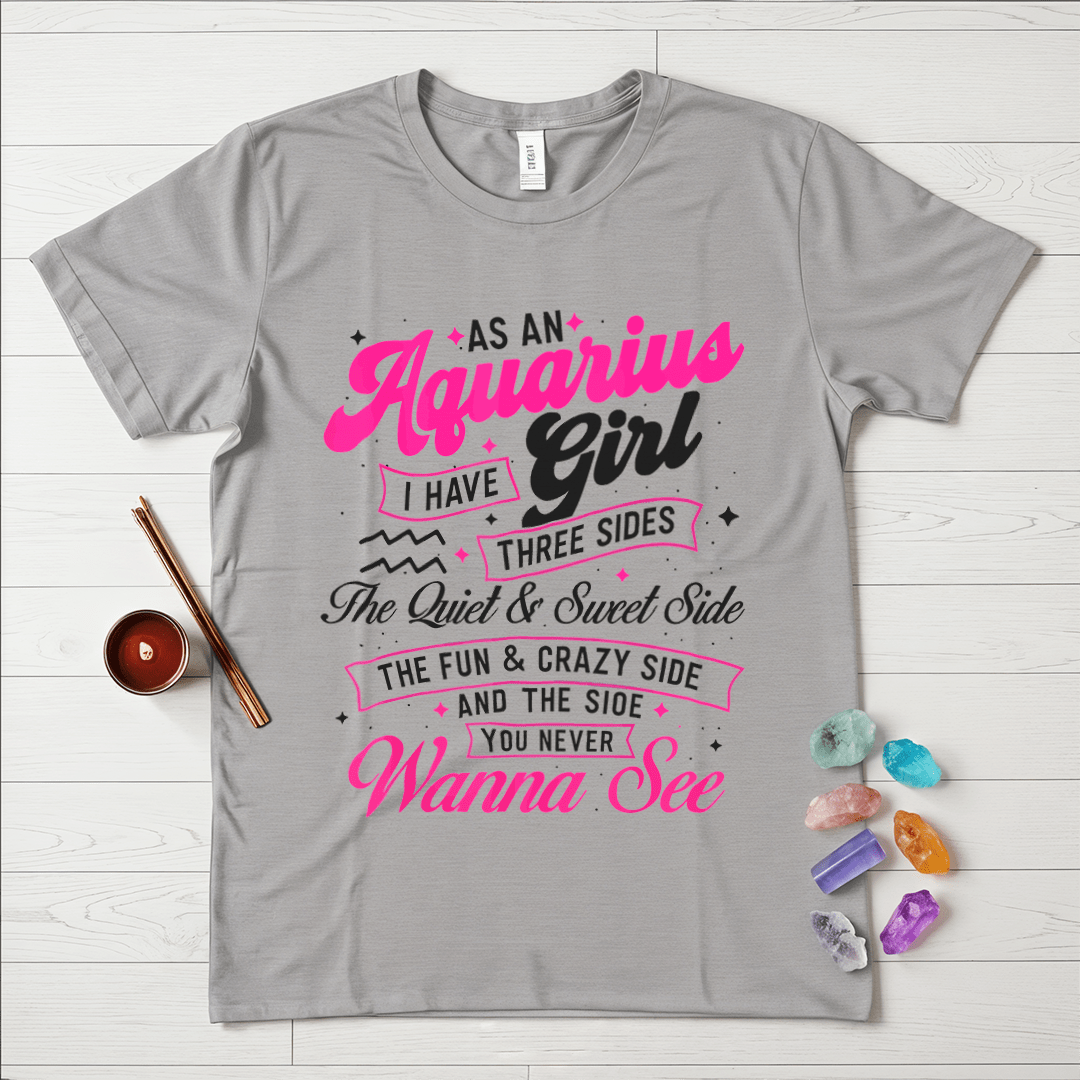 Aquarius Three Sides T-Shirt