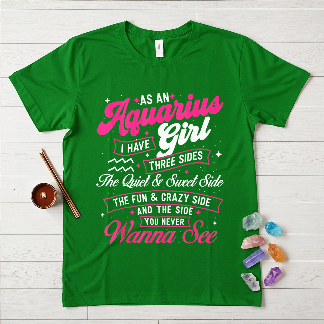 Aquarius Three Sides T-Shirt