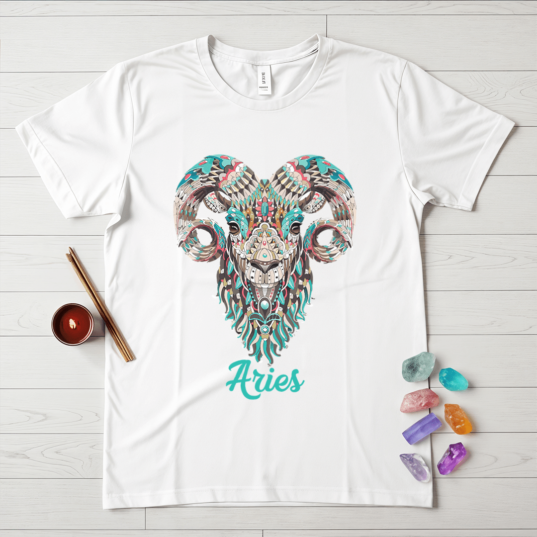 Aries Ram Colorful T-Shirt