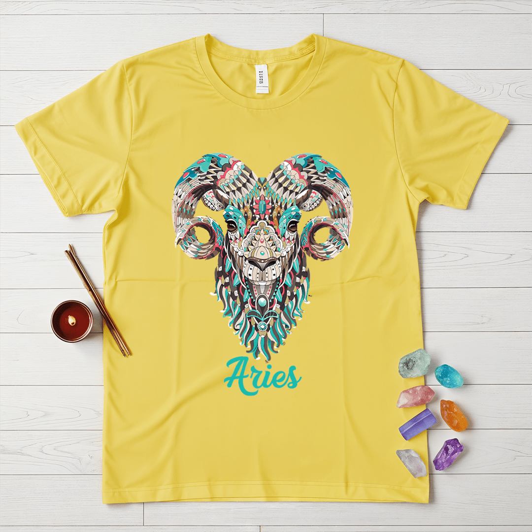 Aries Ram Colorful T-Shirt
