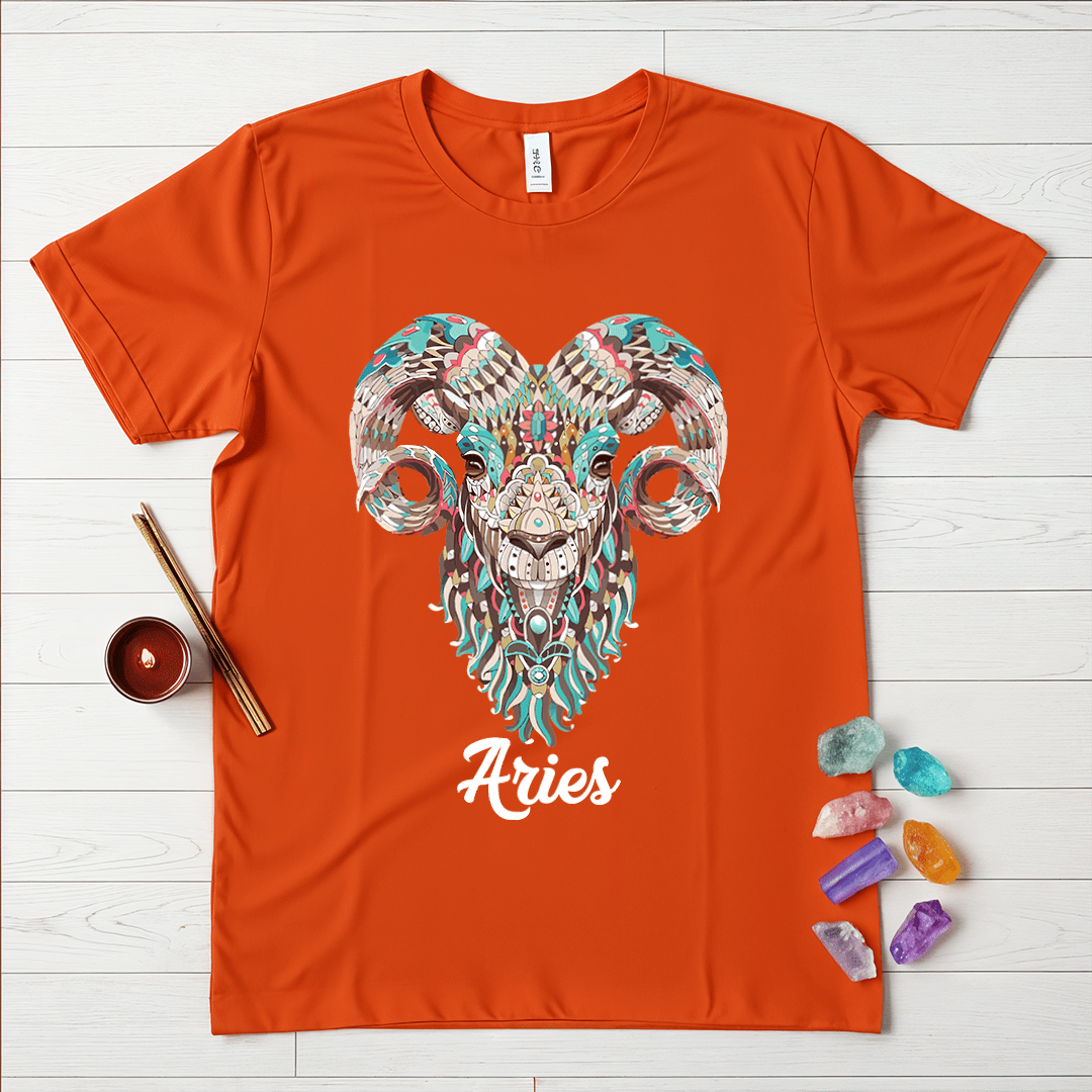 Aries Ram Colorful T-Shirt