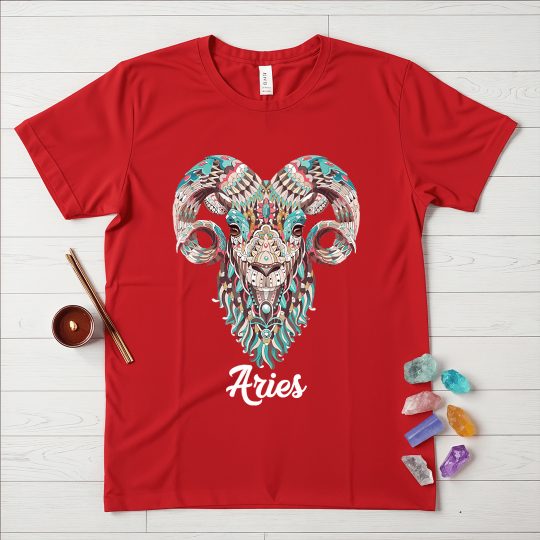 Aries Ram Colorful T-Shirt
