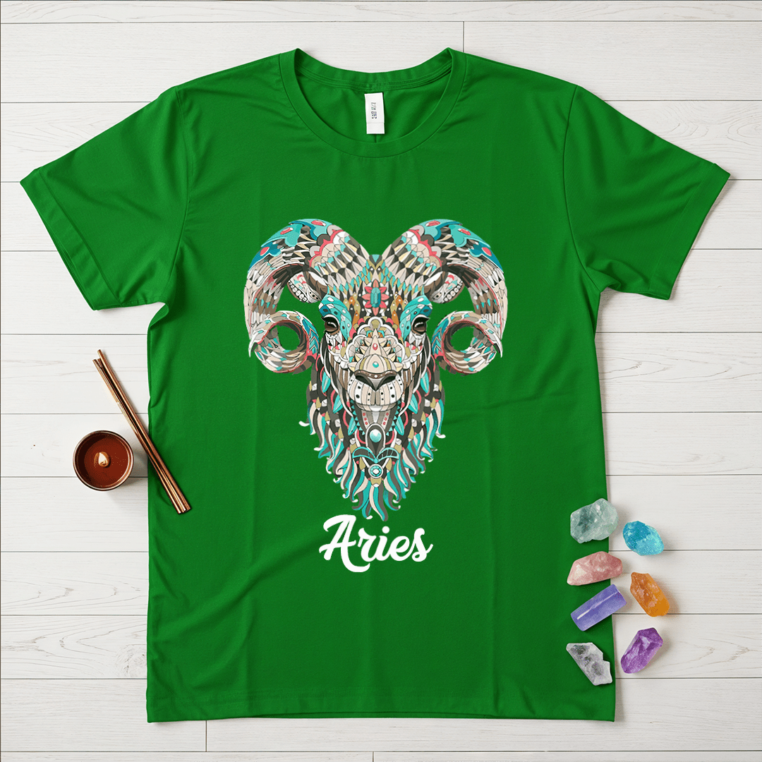Aries Ram Colorful T-Shirt
