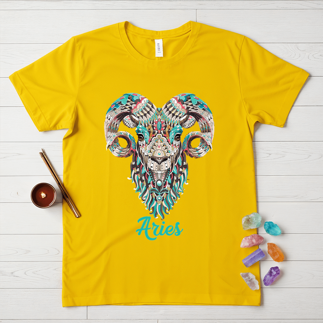 Aries Ram Colorful T-Shirt