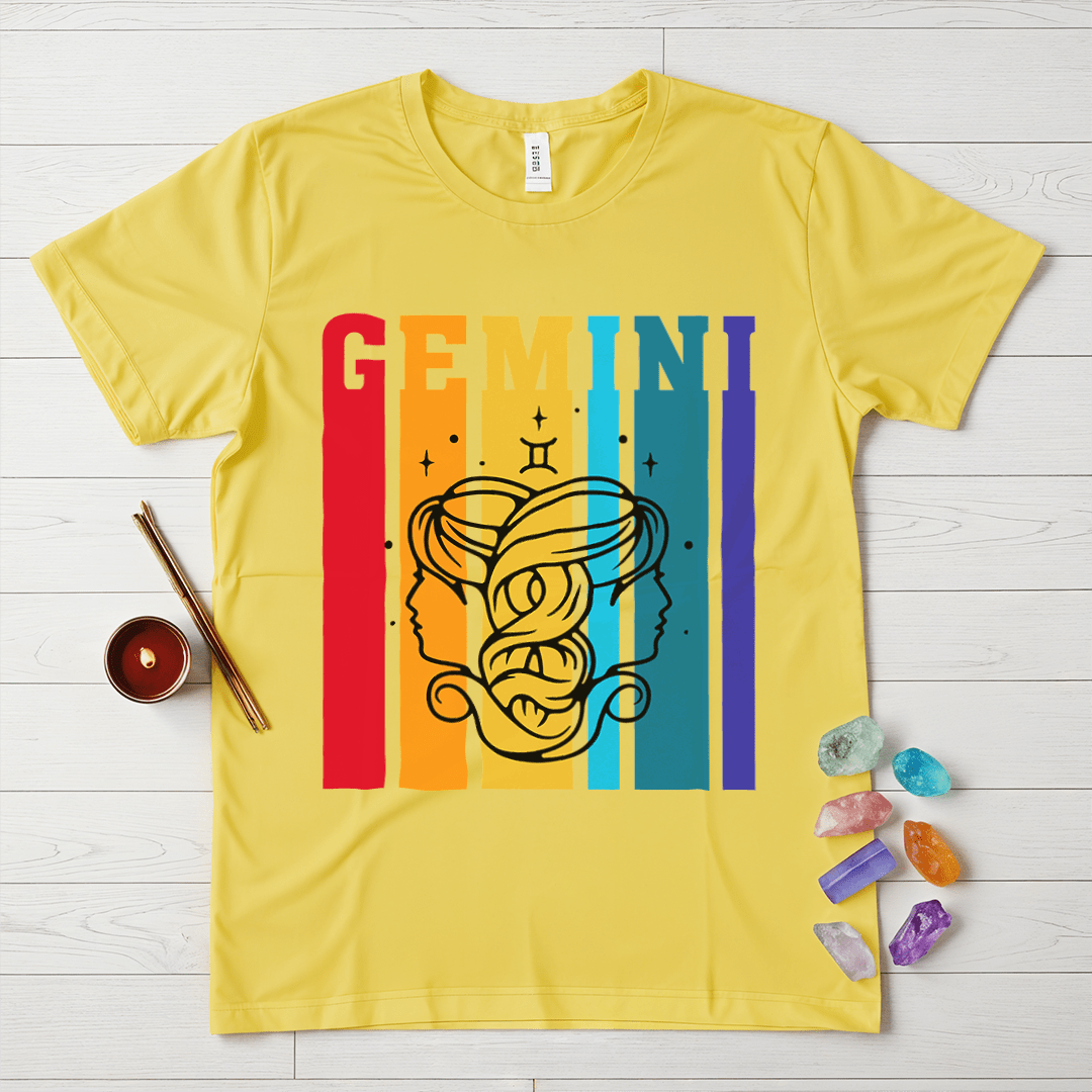 Bold Gemini Zodiac Symbol T-Shirt