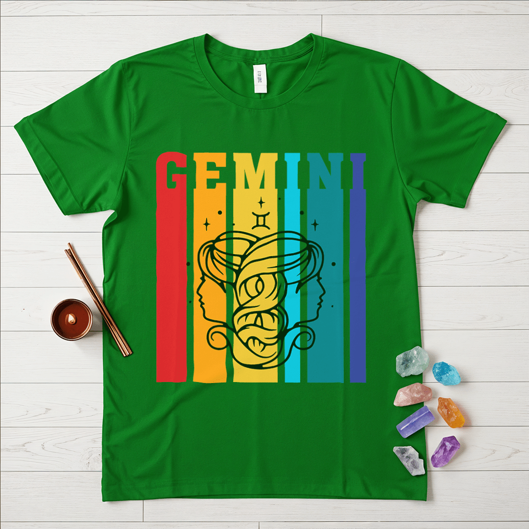 Bold Gemini Zodiac Symbol T-Shirt