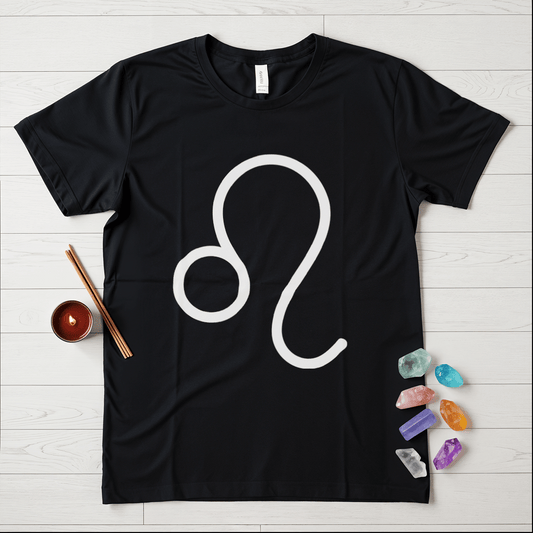 Bold Leo Symbol Zodiac T-Shirt