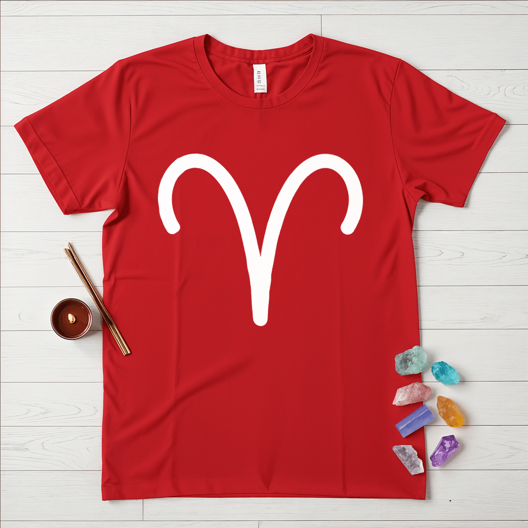Colorful Aries Symbol T-Shirt