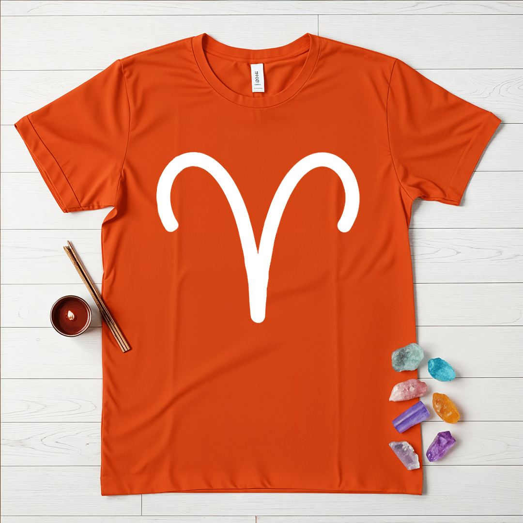 Colorful Aries Symbol T-Shirt