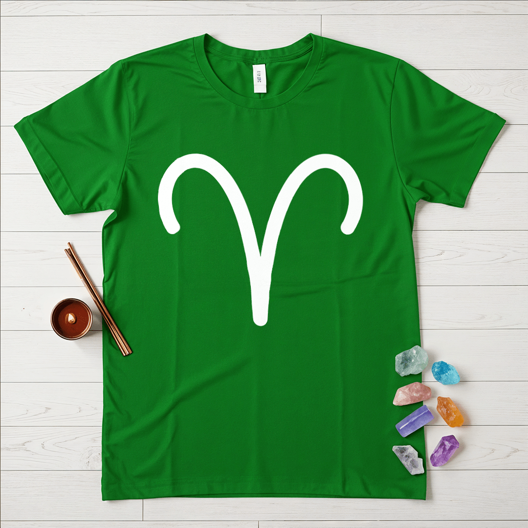 Colorful Aries Symbol T-Shirt