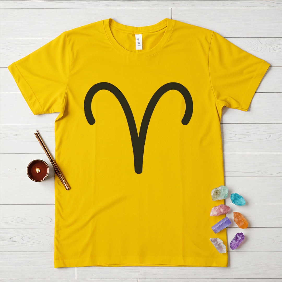 Colorful Aries Symbol T-Shirt