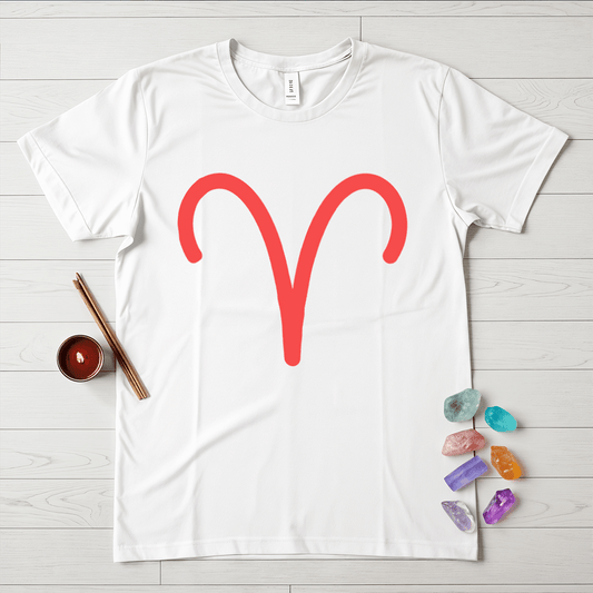 Colorful Aries Symbol T-Shirt