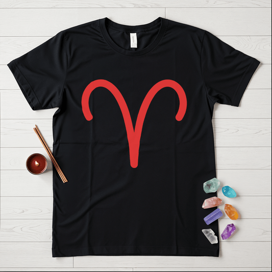 Colorful Aries Symbol T-Shirt