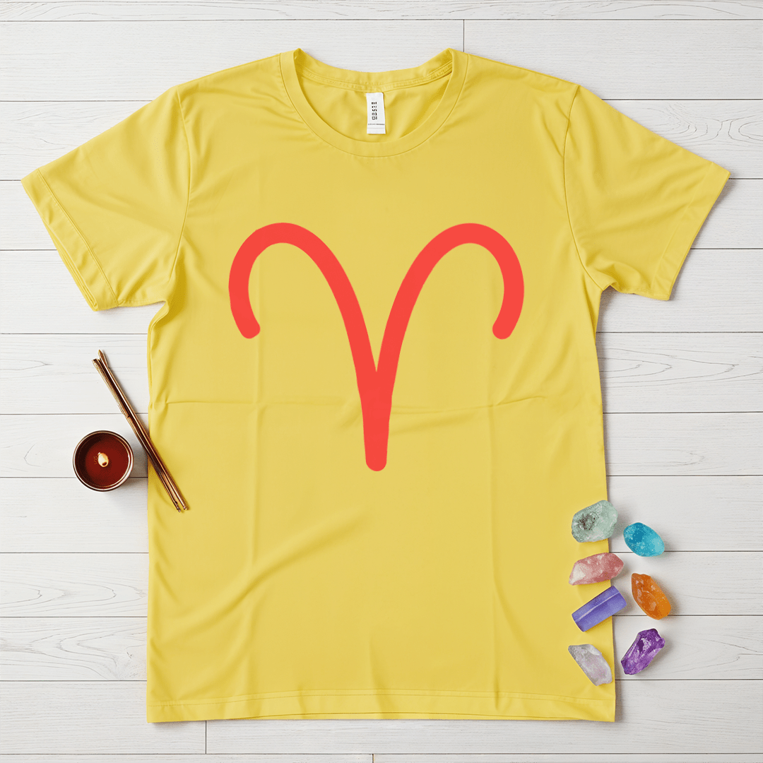 Colorful Aries Symbol T-Shirt