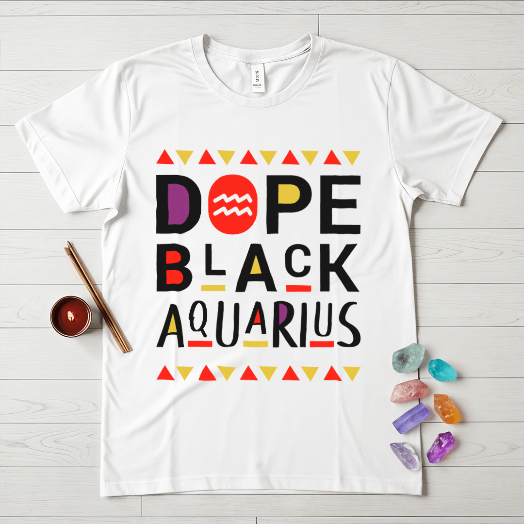 Dope Black Aquarius T-Shirt