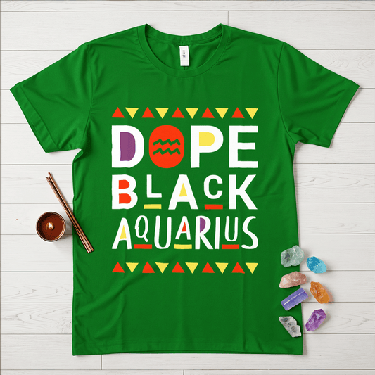 Dope Black Aquarius T-Shirt