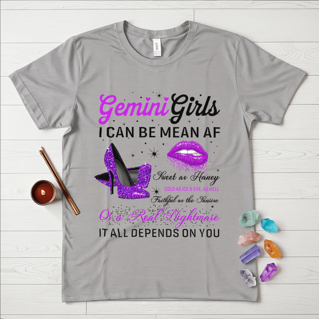 Gemini Girls Lips T-Shirt