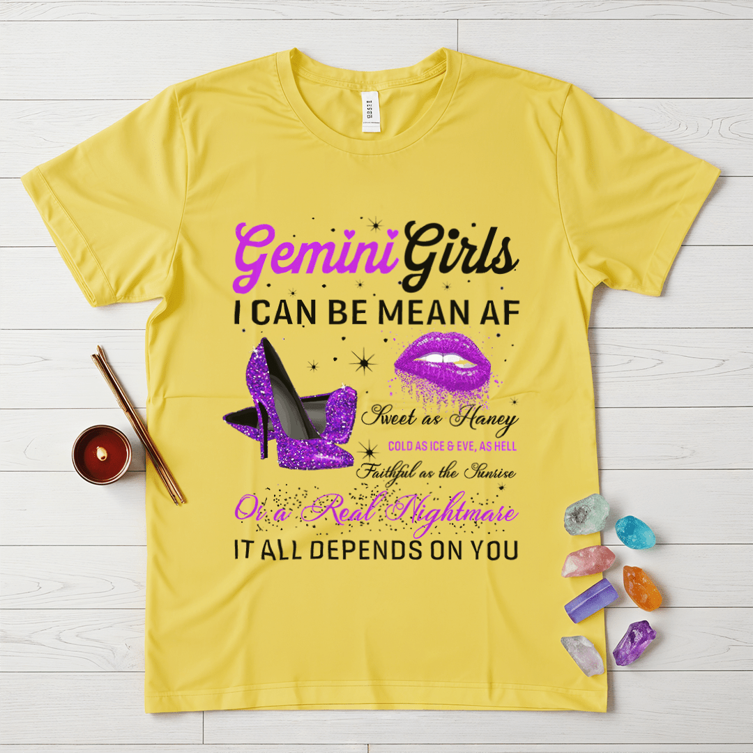 Gemini Girls Lips T-Shirt