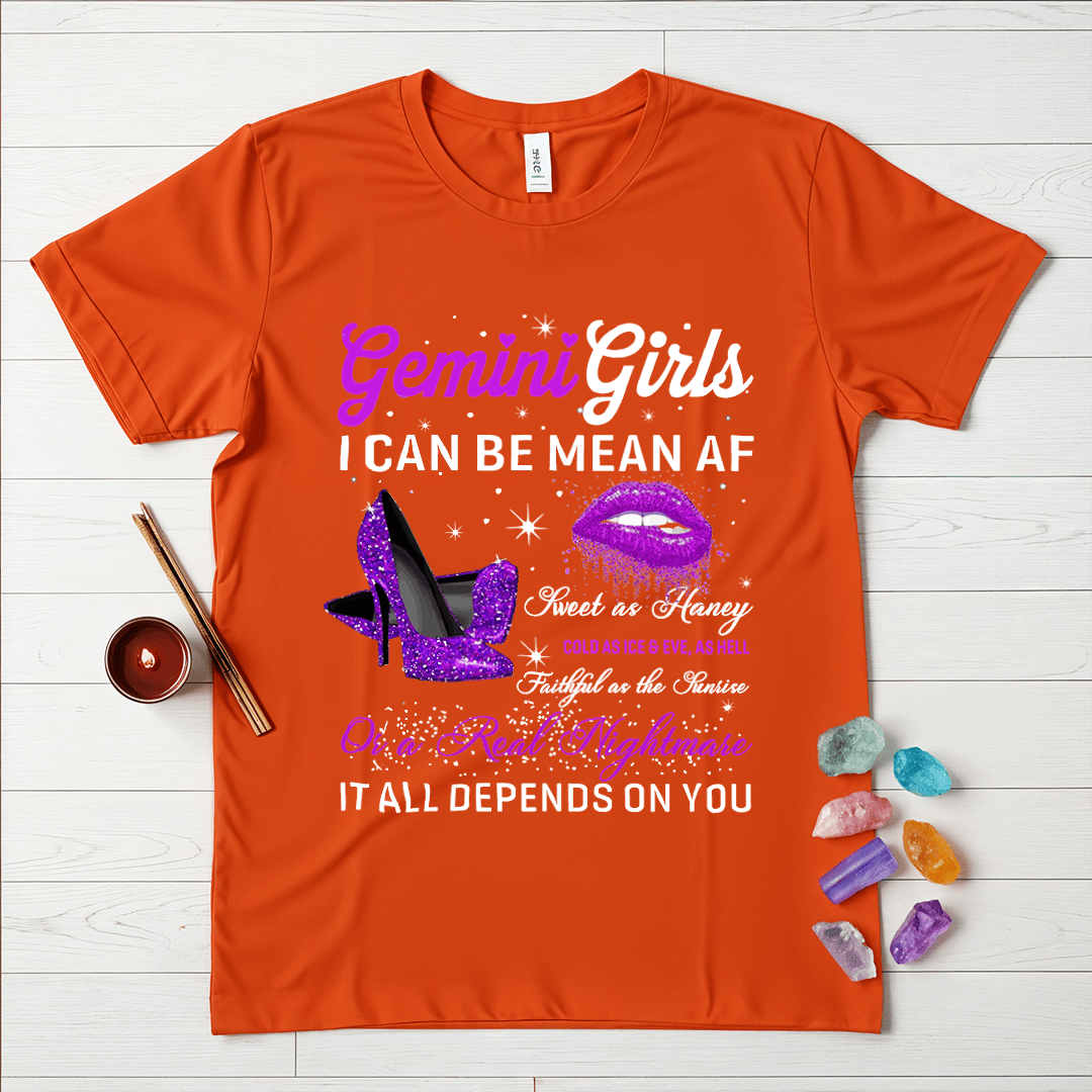 Gemini Girls Lips T-Shirt
