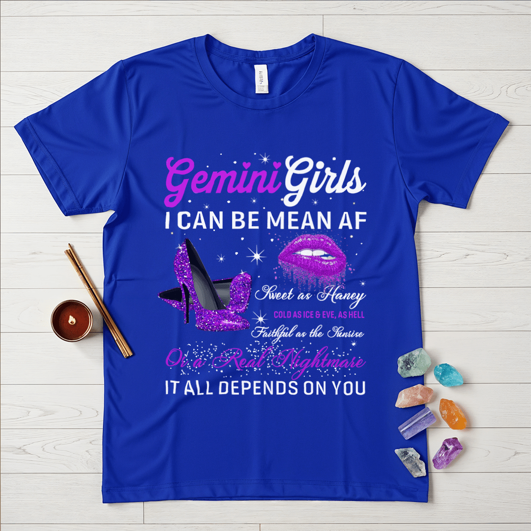 Gemini Girls Lips T-Shirt
