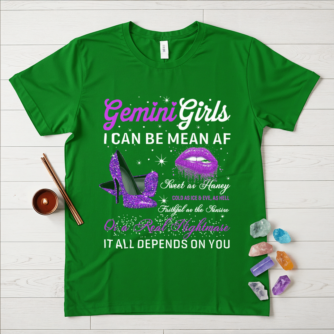 Gemini Girls Lips T-Shirt