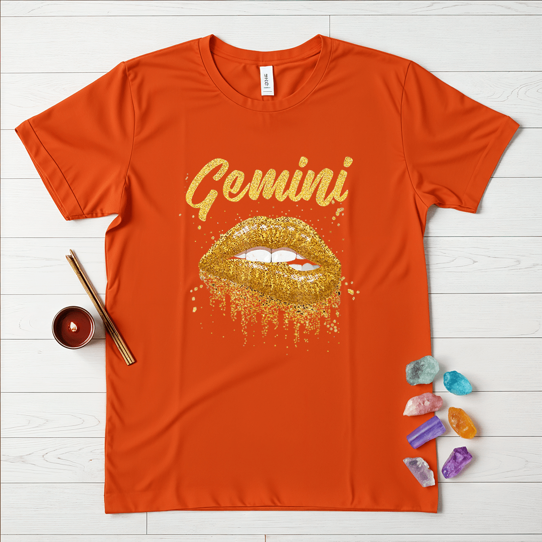 Gemini Golden Lips T-Shirt