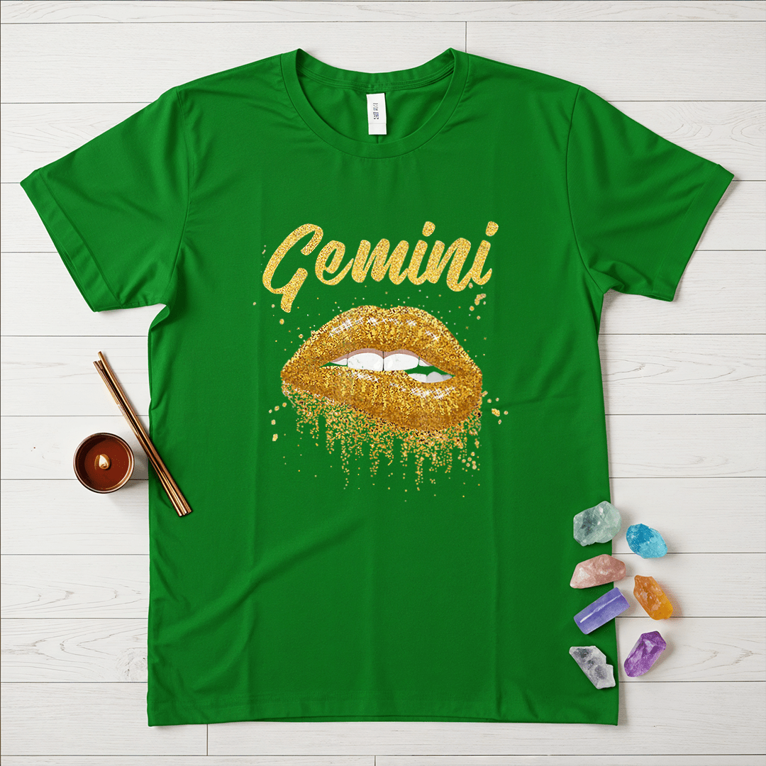 Gemini Golden Lips T-Shirt