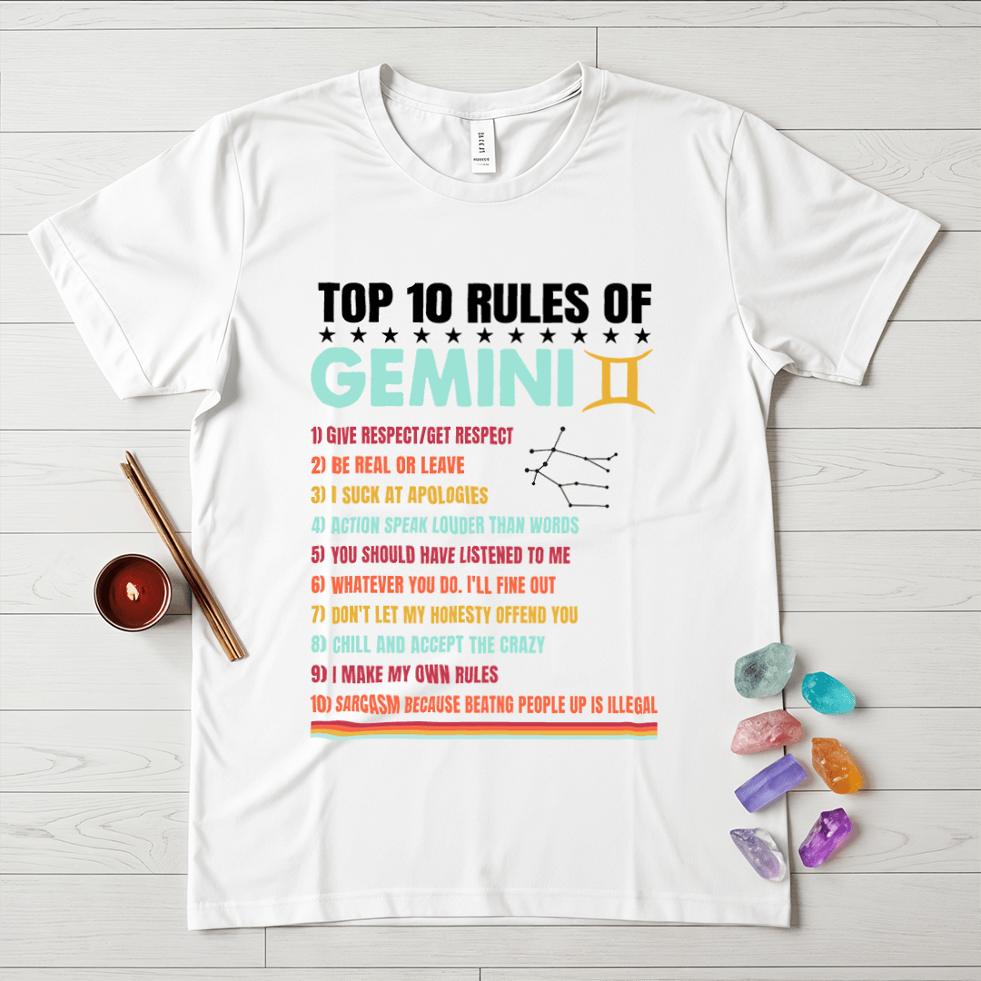 Gemini Top Rules T-Shirt