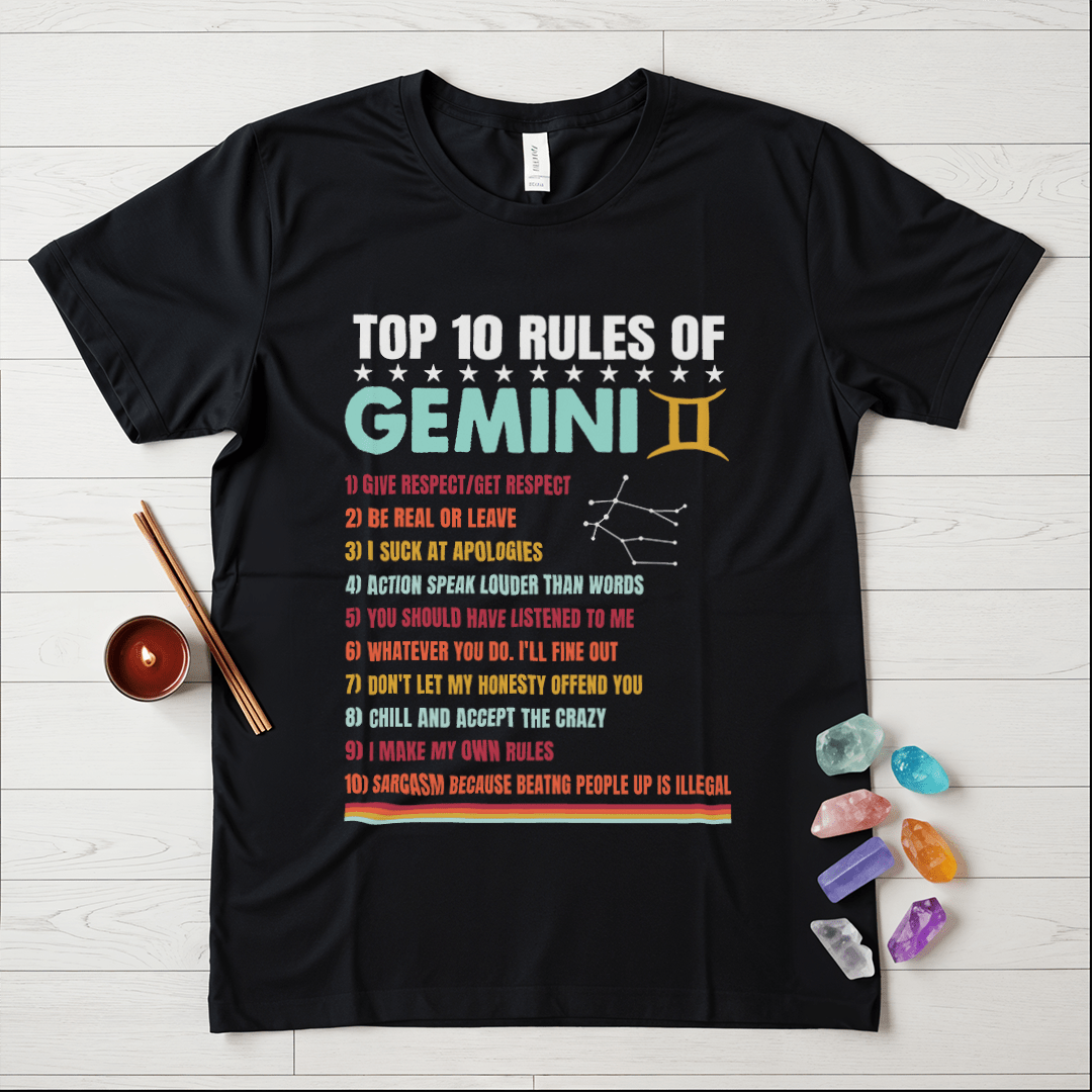 Gemini Top Rules T-Shirt