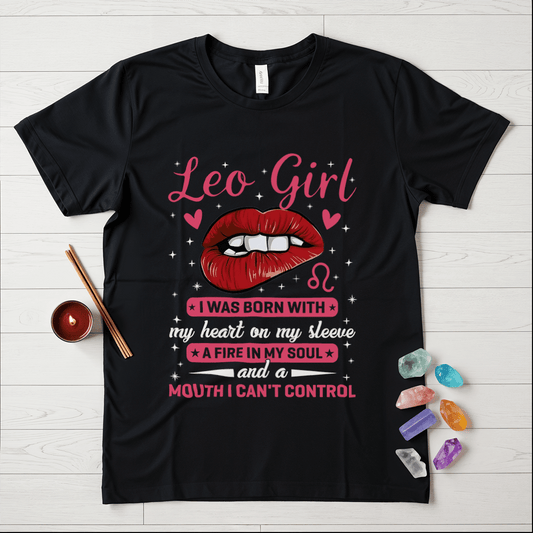 Leo Girl Zodiac T-Shirt