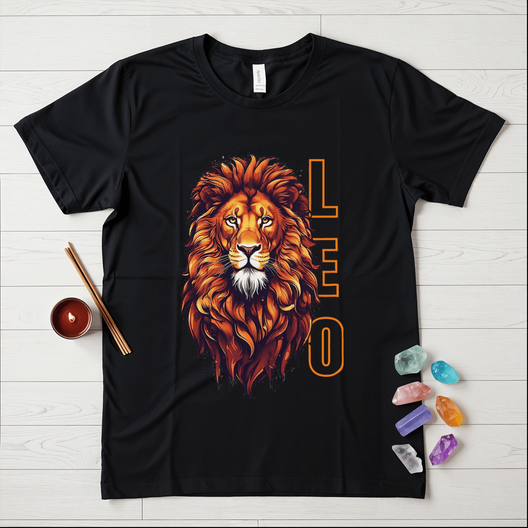 Leo Lion Symbol Zodiac T-Shirt