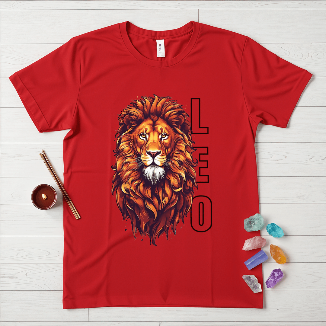 Leo Lion Symbol Zodiac T-Shirt