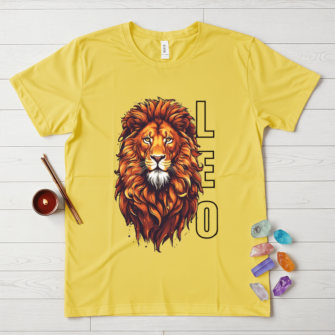 Leo Lion Symbol Zodiac T-Shirt