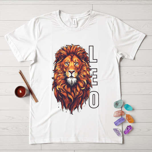 Leo Lion Symbol Zodiac T-Shirt