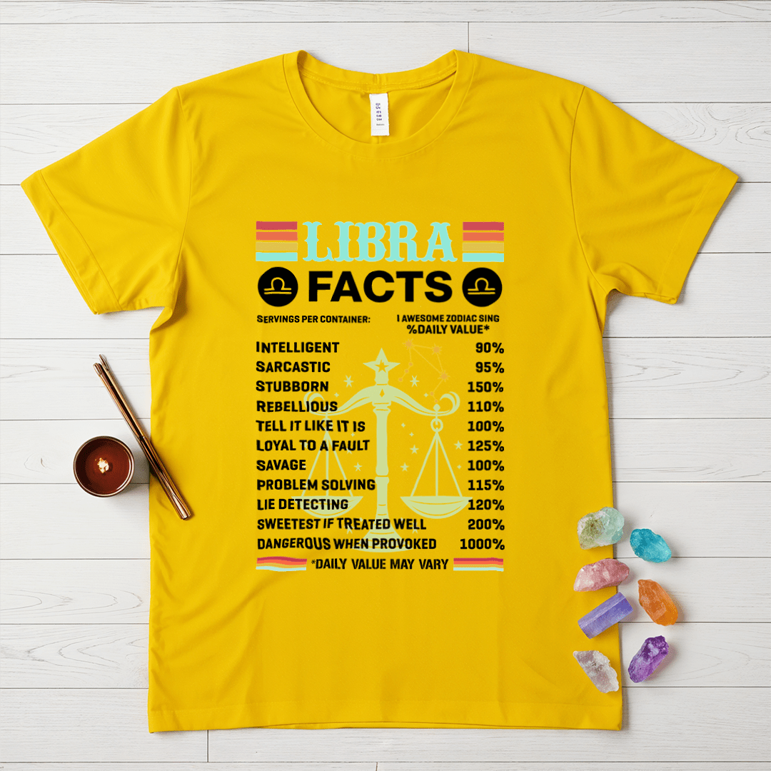 Libra Facts Personality T-Shirt