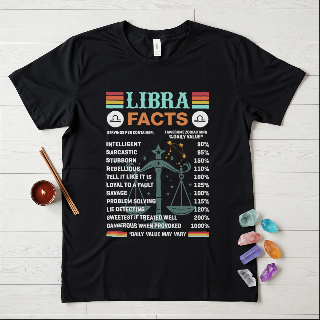 Libra Facts Personality T-Shirt
