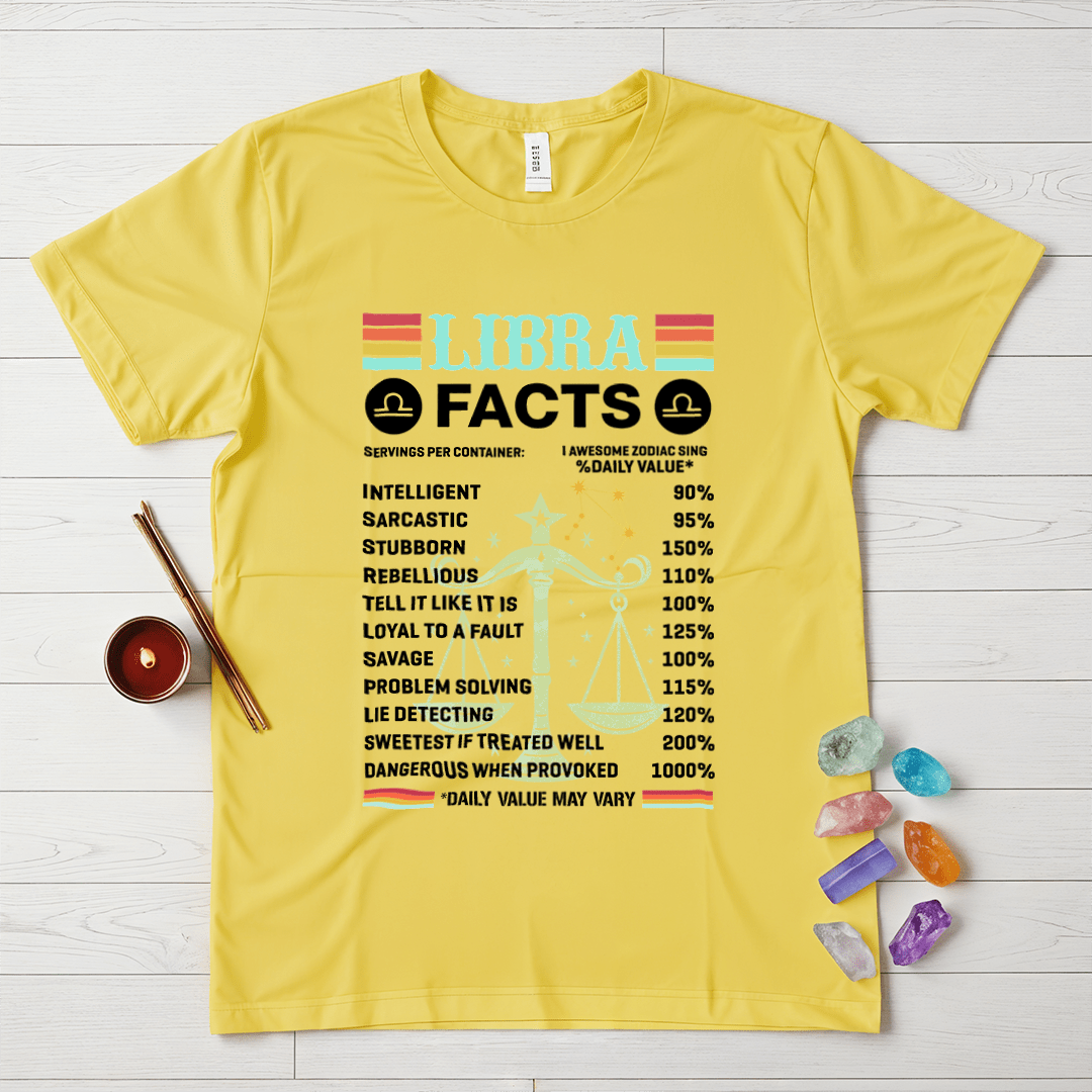 Libra Facts Personality T-Shirt