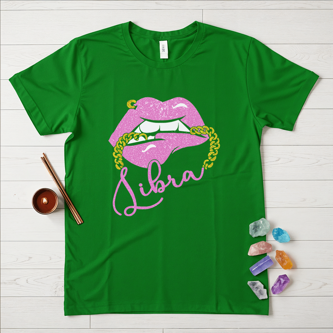 Libra Lip Zodiac T-Shirt