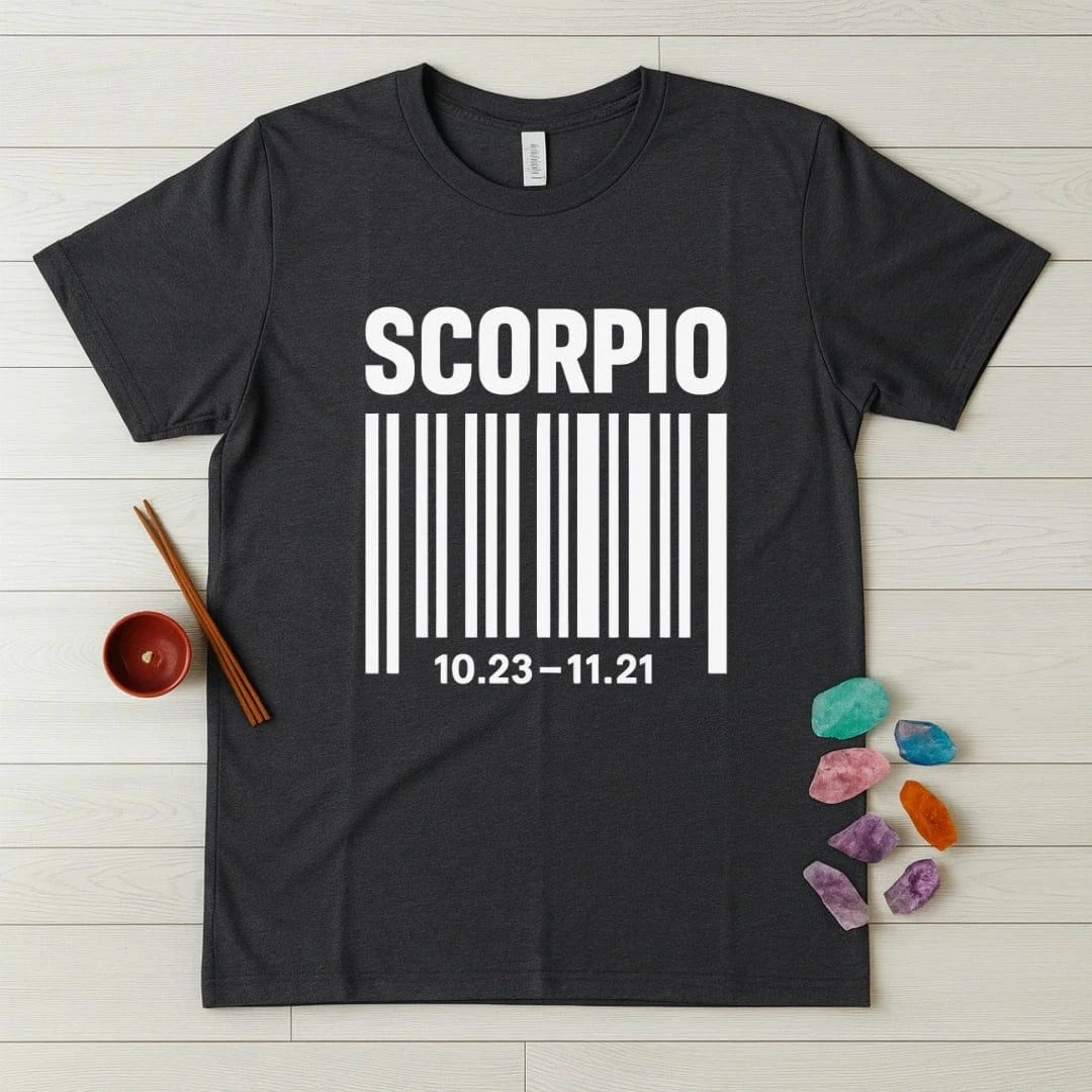 Scorpio Zodiac T-Shirt – Barcode