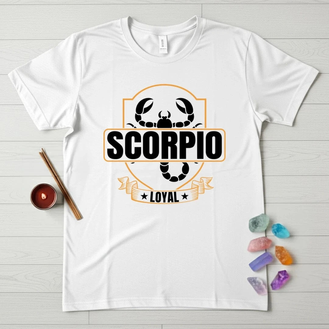 Scorpio Zodiac T-Shirt – Loyal Crest
