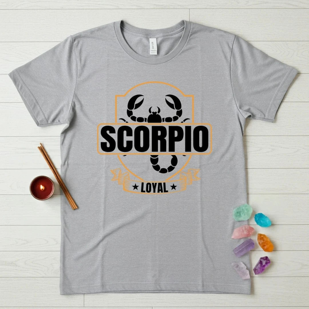 Scorpio Zodiac T-Shirt – Loyal Crest
