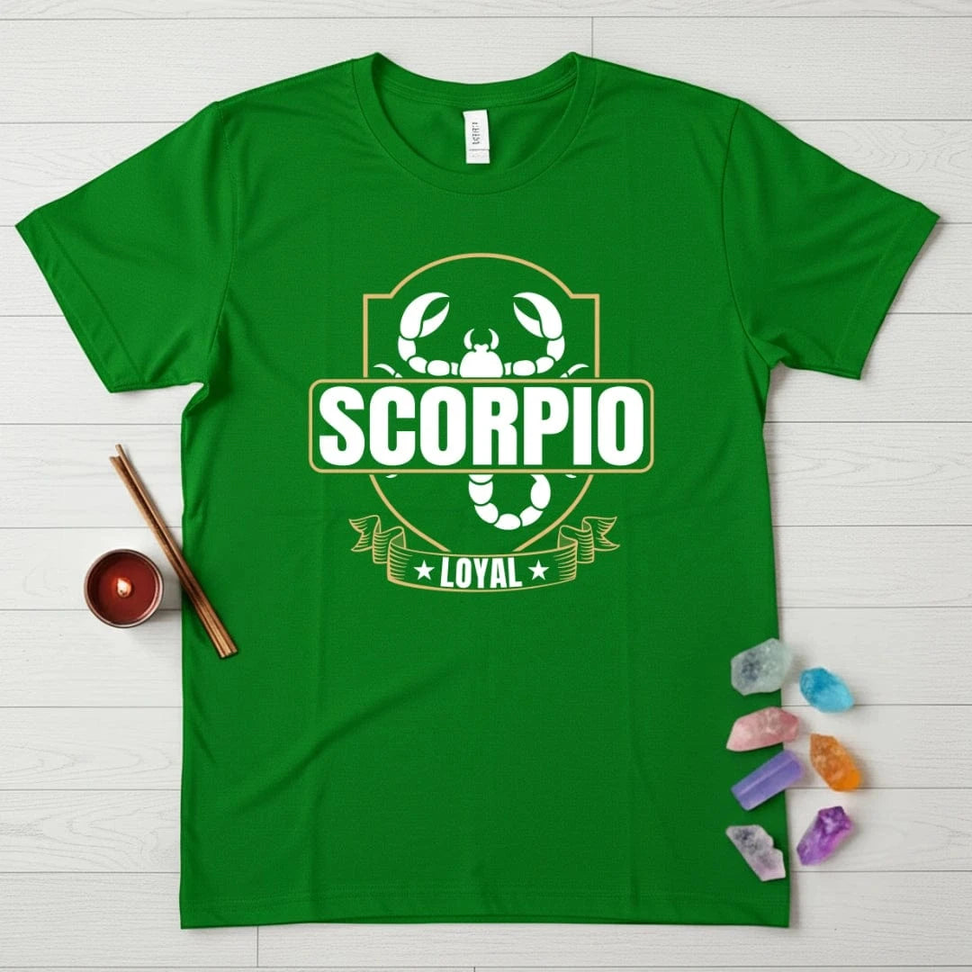 Scorpio Zodiac T-Shirt – Loyal Crest