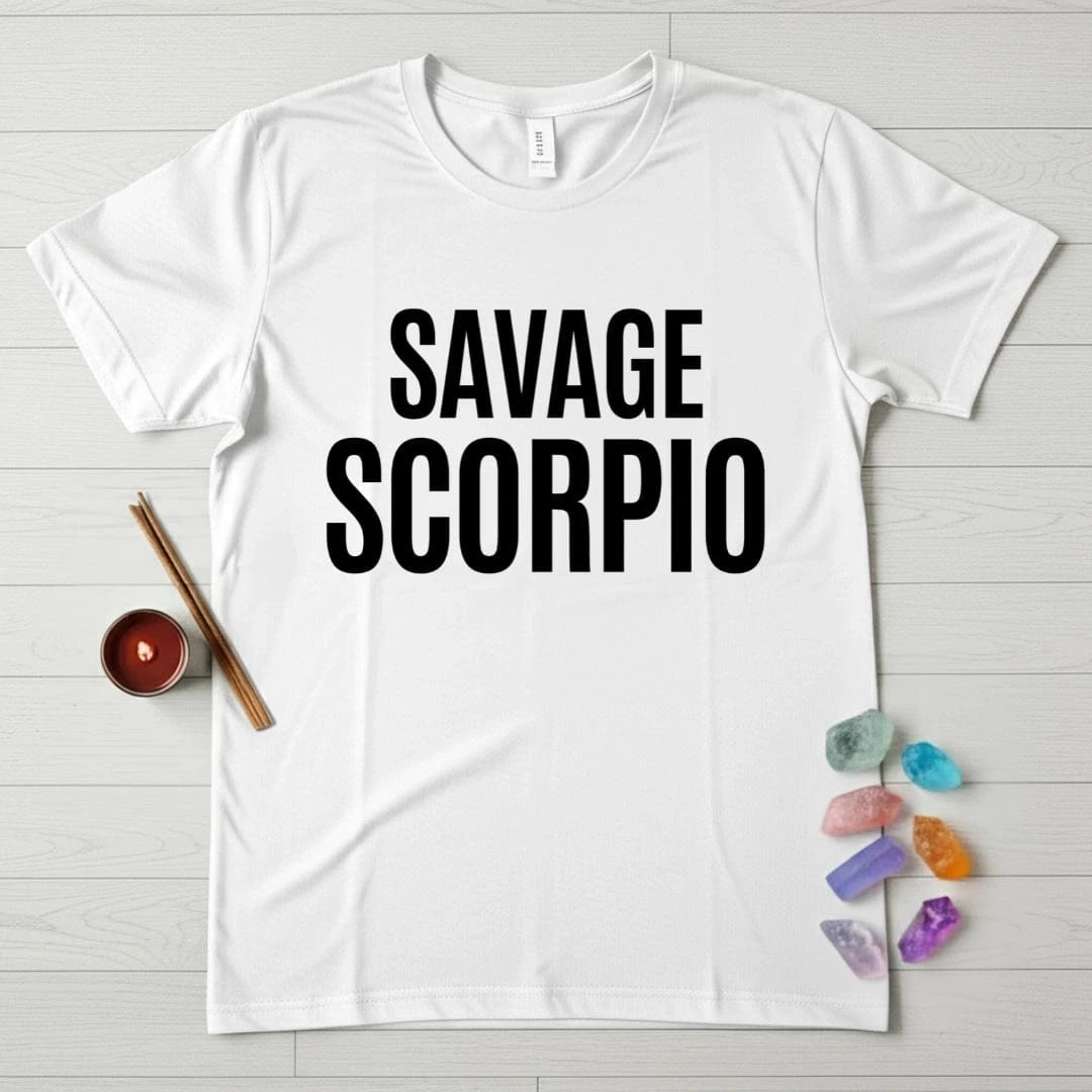 Scorpio Zodiac T-Shirt – Savage Scorpio