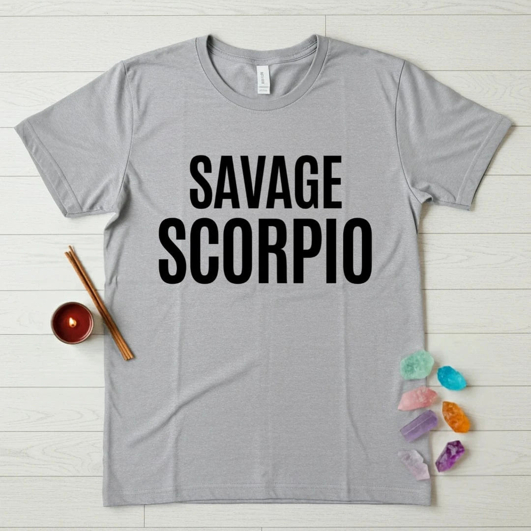 Scorpio Zodiac T-Shirt – Savage Scorpio
