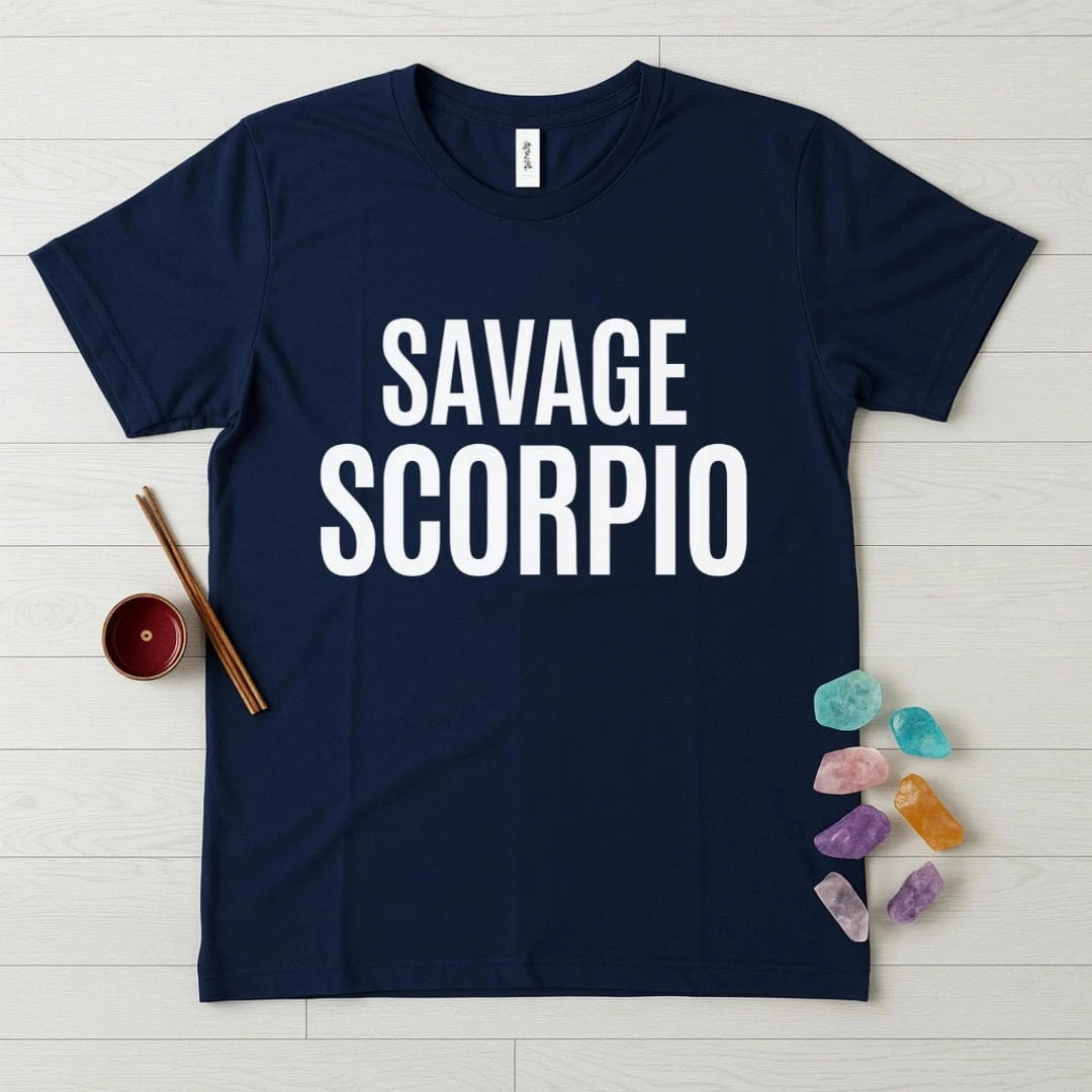 Scorpio Zodiac T-Shirt – Savage Scorpio