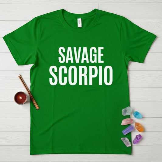 Scorpio Zodiac T-Shirt – Savage Scorpio