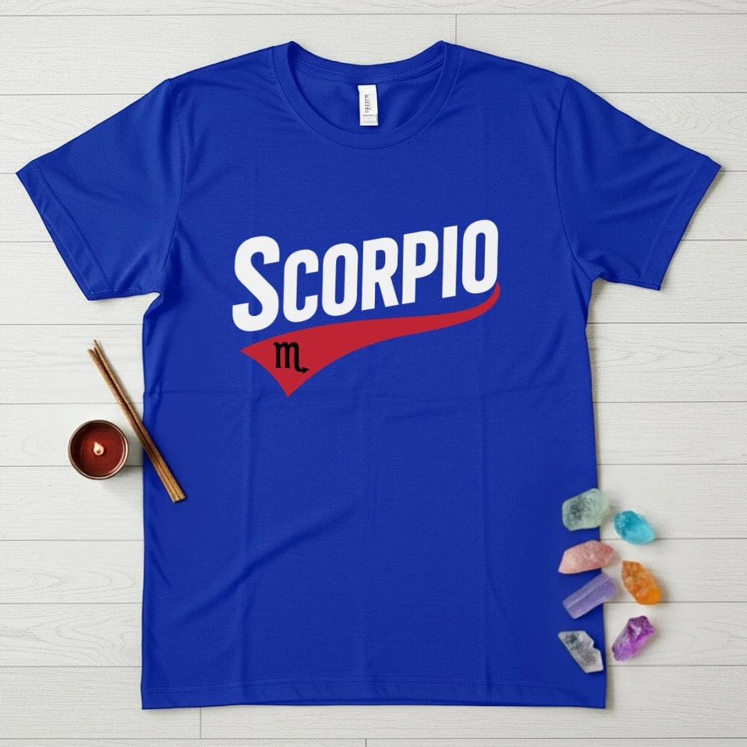 Scorpio Zodiac T-Shirt – Swoosh Tail