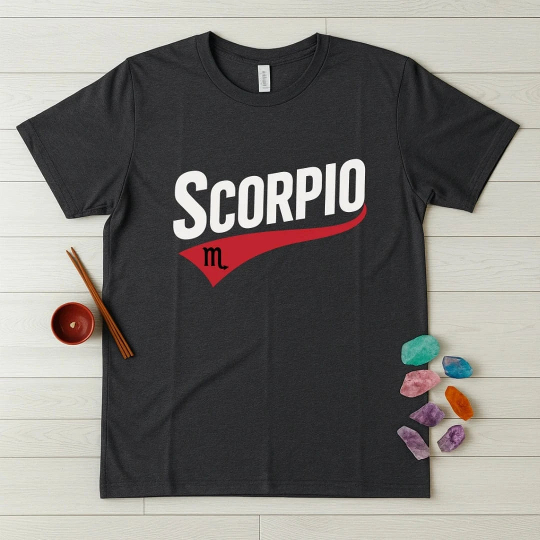 Scorpio Zodiac T-Shirt – Swoosh Tail