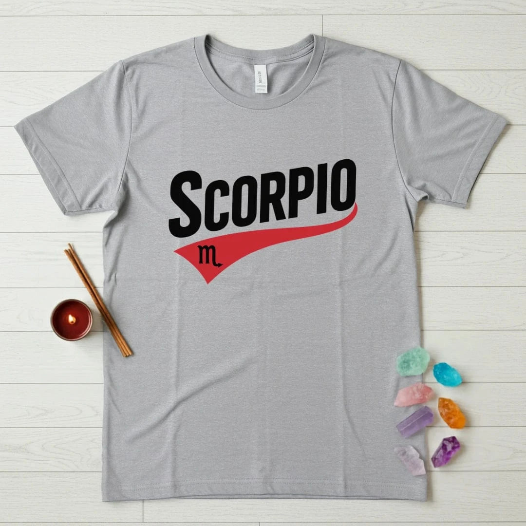 Scorpio Zodiac T-Shirt – Swoosh Tail